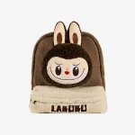 Labubu Berber Fleece Brown Bag