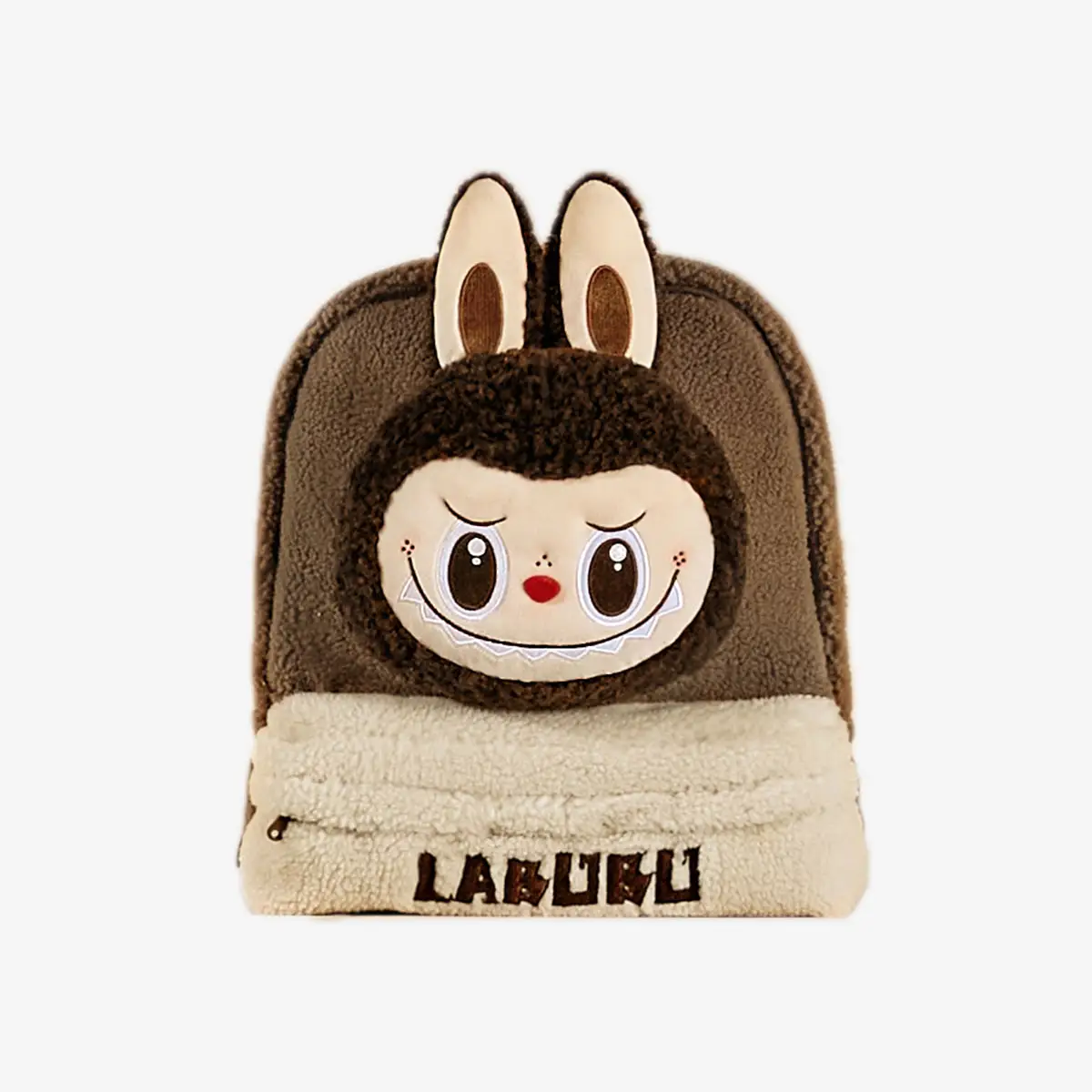 Labubu Berber Fleece Brown Bag Labubu Berber Fleece Brown Bag