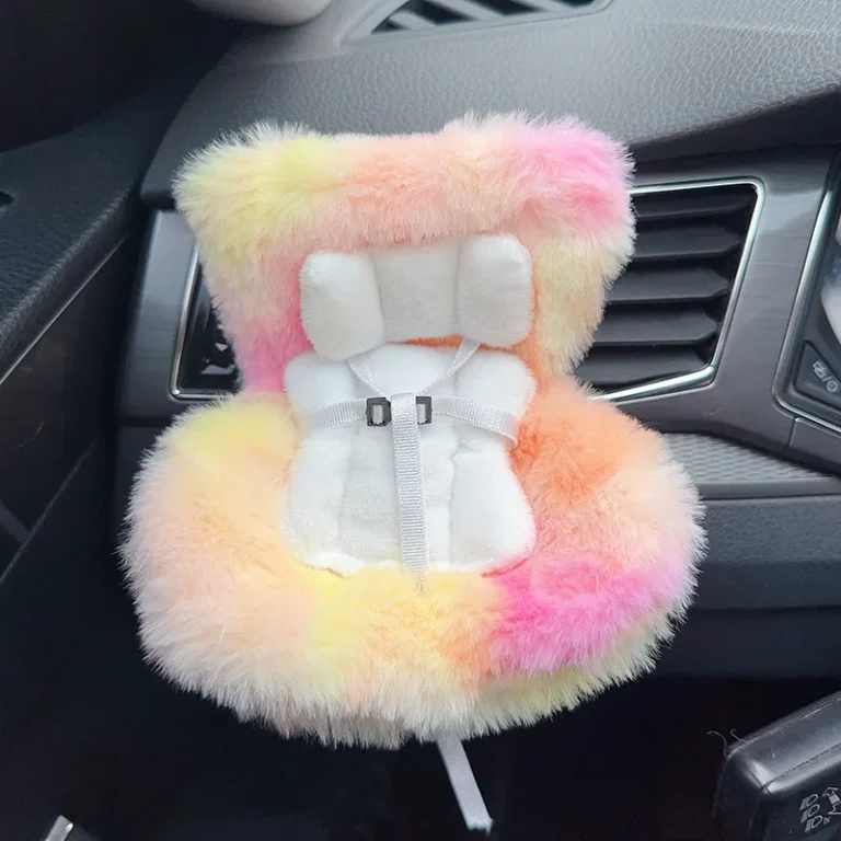 Labubu Car Seat Fluffy Multicolor Labubu Car Seat Fluffy Multicolor